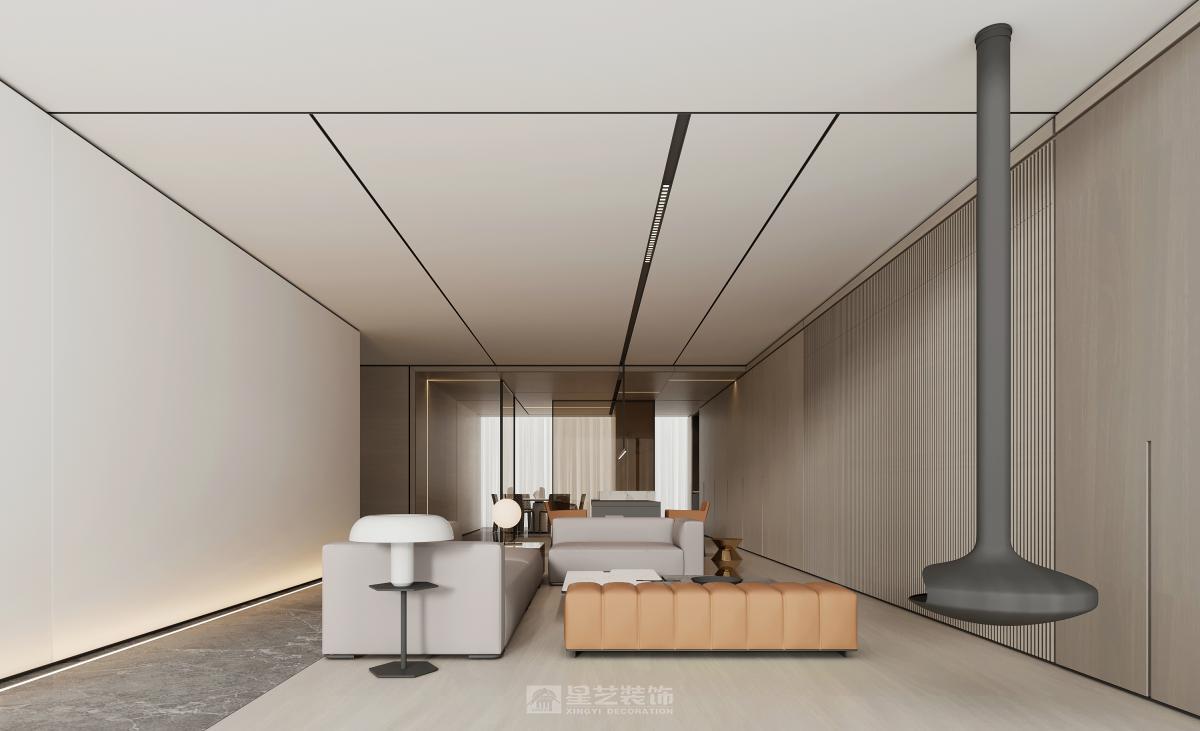 極簡風(fēng)大平層